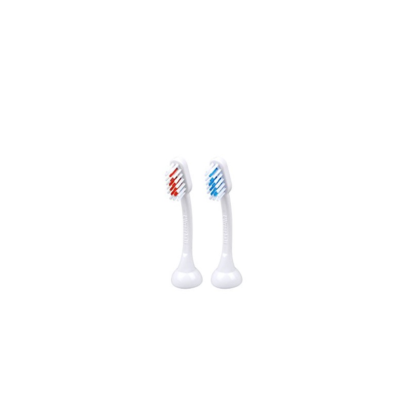 Emident E2 (2-Pack) Replacement Brush Set, Medium