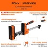 JORGENSEN 2-Pack 18" Parallel Bar Clamp Heavy-Duty Cabinet Master Clamp