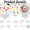 AONAYO 60 StüCk Schmetterling Deko,3D Schmetterlinge Deko,4 cm,Gemischte Farben Deko