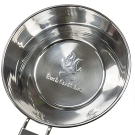 Bush Craft Folding Stainless Steel Sierra Cup Silver Regular 29489
