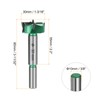 sourcing map 2pcs Forstner Drill Bits 1-3/16" (30mm) Carbide Upgraded