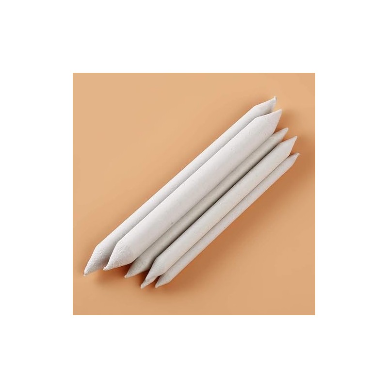 Jizlan 6 Pcs Artist Blending Stump Drawing Blending Stick Smudging