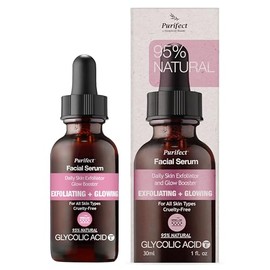 PURIFECT SUERO FACIAL EXFOLIANTE ILUMINADOR ACIDO GLICOLICO 95% NATURAL 30ML/1OZ