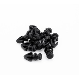 Door Seal Clip, 10 Pieces 1042065 Door Lock Bumper Car Accessories Door Seal Sill Seal Trim Mounting Clip Sealing Strip Replacement for Mondeo MK2 MK3 MK4