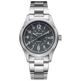 ADDIESDIVE Mens Automatic Watch Sapphire Crystal 200 M Waterproof Luminous Retro Matte Grayish Green Dial Field Watch