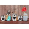 Amolliar Mason Jar Foaming Soap Dispenser Pump Lids, Rustproof Stainless