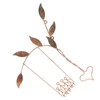 Wall Swing Sculpture Metal Romantic Stress Relief Handcrafted Wall Art
