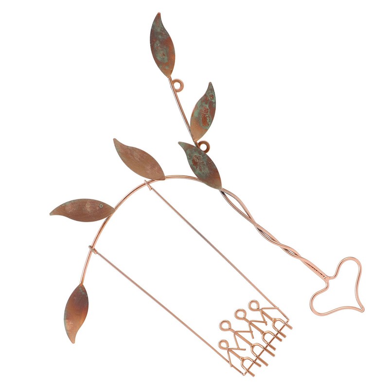 Wall Swing Sculpture Metal Romantic Stress Relief Handcrafted Wall Art
