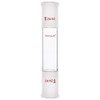 stonylab Glass Straight Connecting Adapter, Borosilicate Glass 70mm Between Two