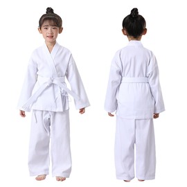 FIGHTSPIRIT Karate Uniform for Kids & Adults Lightweight Student Karate Gi Martial Arts Uniform with White Belt
