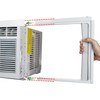 Forestchill Window Air Conditioner Side Panel with frame, Room AC