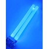 Flyercatch PL18W U/V/A Replacement Black Blue Light Bulb,2G11 Base 4
