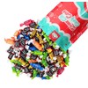 Assorted Flavored Mini Tootsie Rolls Bulk Chews, Individually Wrapped Tootsie