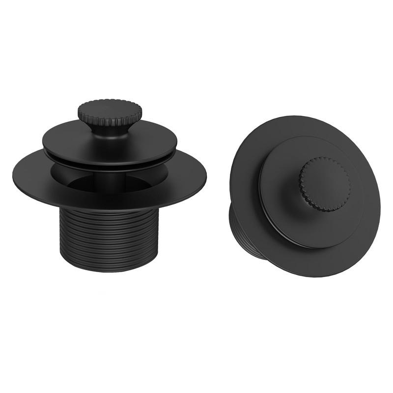 All Brass Bathtub Drain Lift & Turn Tub Trim Set