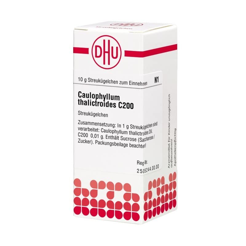 Caulophyllum thalictroides C200 DHU Globules, 10 g Globules