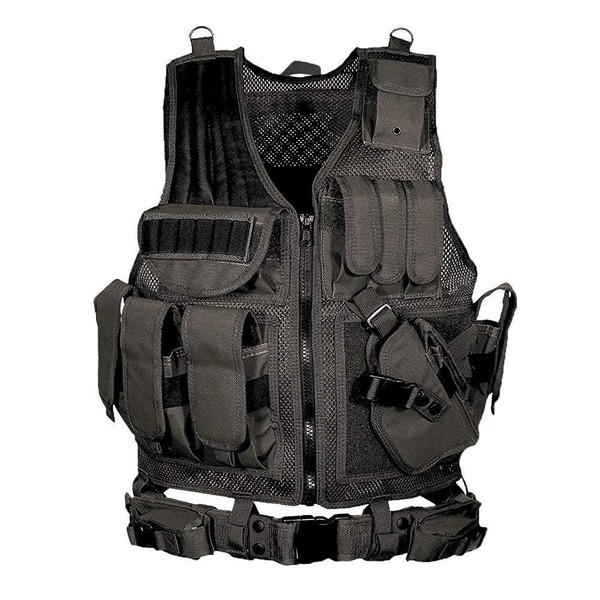 Galati Gear Standard Deluxe Tactical Vest (Black)