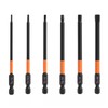 6pcs Assorted Magnetic Allen Key Wrench Drill Bit Attachment Set