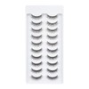 EMEDA 10 Pairs False Eyelashes, Natural Look, Cateye Eyelashes, Natural