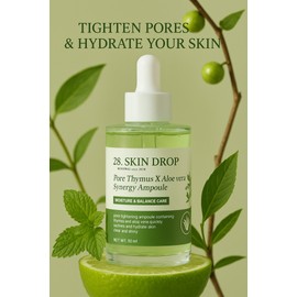 Pore ​​Tightening Time Ampoule - Intensive care for blackheads, fine wrinkles, and elasticity✨ / 모공쫀쫀 타임앰플- 블랙헤드·잔주름·탄력 집중케어✨