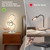 EIDEARAY Modern LED Table Lamp,3 Color Temperatures,Touch Control Stepless Dimmable
