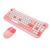 Wireless Keyboard and Mouse 2.4Ghz Connection Cute Keyboard Mouse Set