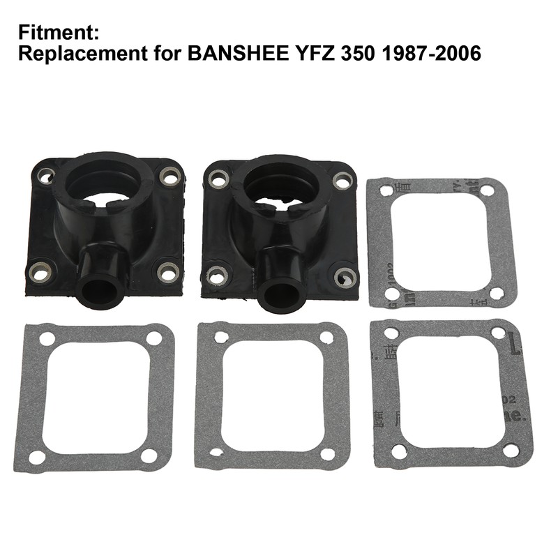 Carburetor Intake Manifold Boot Gasket Kit Replacement for BANSHEE YFZ