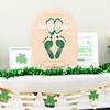 Our Little Lucky Charm Footprint - Newborn First Holiday Milestone