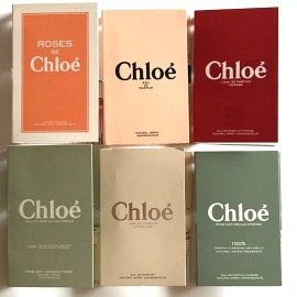 Chloé Chloe Perfume Collection 6 Sample Spray Vials Set