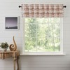 VHC Brands Annie Buffalo Portabella Brown Ruffled Check Farmhouse Kitchen