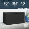 Suncast 134-Gal. Waterproof Resin Extra-Large Outdoor Patio Deck Box with