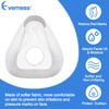 Replacement Memory Foam Cushion (L) for Airtouch F20, Comes with