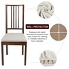 SearchI Seat Covers for Dining Chairs, 4 Pack Stretchable Removable