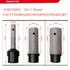 DT-DIATOOL Diamond Finger/Milling bits for Tile Porcelain Hard Ceramic Diameter
