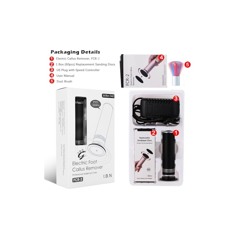 Upgraded Electric Callus Remover for Smooth Feet