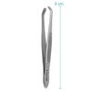 May – Tweezers Eyebrow Tweezers Hair Tweezers Cosmetic Tweezers – Angled Tip – Stainless Steel
