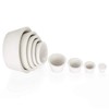 9 Packs Filter Adapter Cones, Premium & Durable Tapered Collar