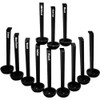 Cambro LD85A110 Camwear Ladle (Assortment Pack), 8-1/2", 3/4 Ounce, Black,