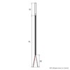 iOVEO 035HP01203 PT100 Temperature Sensor with PVC Cable 105°C, Temperature