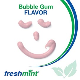 144 Tubes of Freshmint® 0.85 oz. Kids Fluoride-Free Toothpaste Bubble Gum Flavor