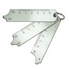RIVERWELD Three Piece Key Set Measuring Fillet Gages Multi Function