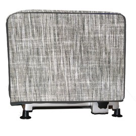 Cotton Slicer Cover 38 x 44 x 29 cm Made in Italy (Manaos, Grey)
