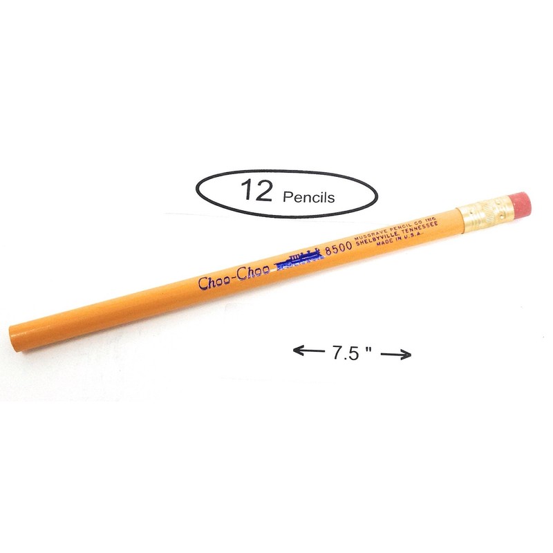 Jumbo Pencil Choo Choo Train Imprint (12 per Package)