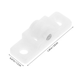 NOLITOY 4 Pcs Sliding Door Rollers for Freezer Doors Noise Performance Seamless Movement Prevents Jamming Compatible with Various Freezer Applications Easy Installation