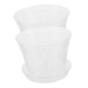 BESPORTBLE 2 Sets of Plastic Root Control Pots Drainage Holes