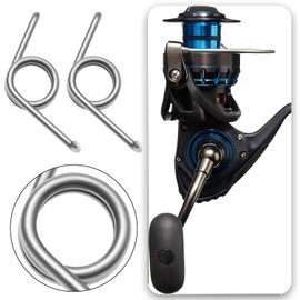 LT Easiyl 4-Piece Fishing Reel Spring Reel Set Durable Spring Reel Repair Spare Parts Fishing Accessories Compatible with Daiwa 1000-2000