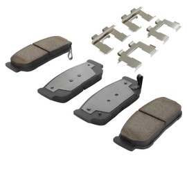 QUALITY-BUILT Work Force Semi-Metallic Rear Brake Pads (1002-0954M) Compatible with Kia Sorento 2003-2009