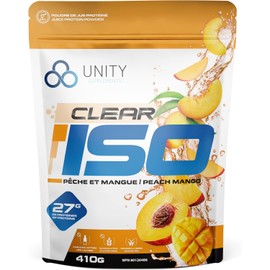 Unity Supplements Inc  Unity Clear Iso Peach Mango 410g