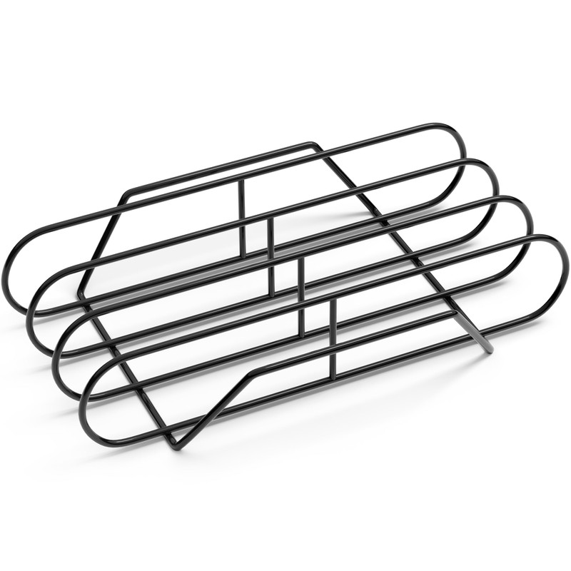 Sorbus Extra Large Non-Stick Rib Rack - Porcelain Coated Steel