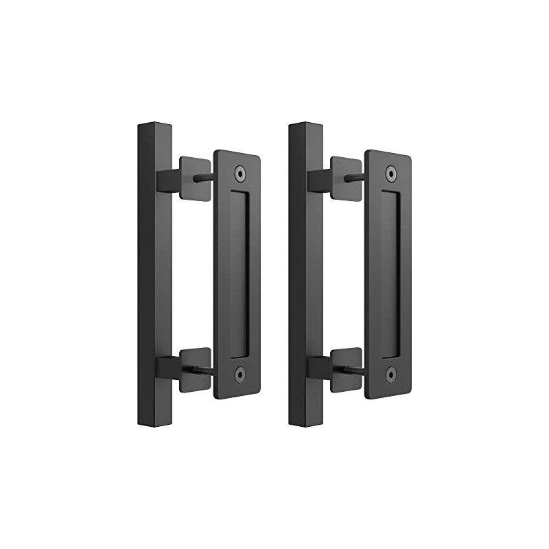 SKYSEN 2 Pack 12" Barn Door Handles, Sliding barn Door