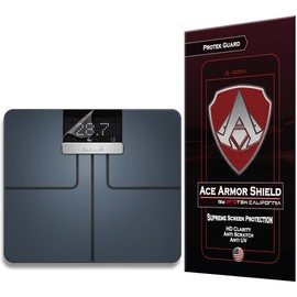 Ace Armor Shield Shatter Resistant Screen Protector for The Garmin Garmin Index Smart Scale with Free Lifetime Replacement Warranty